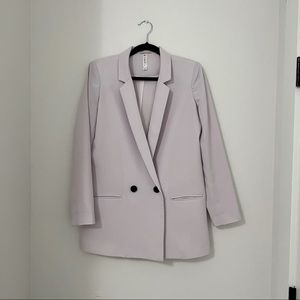 MURAL: Oversized Lavender Blazer